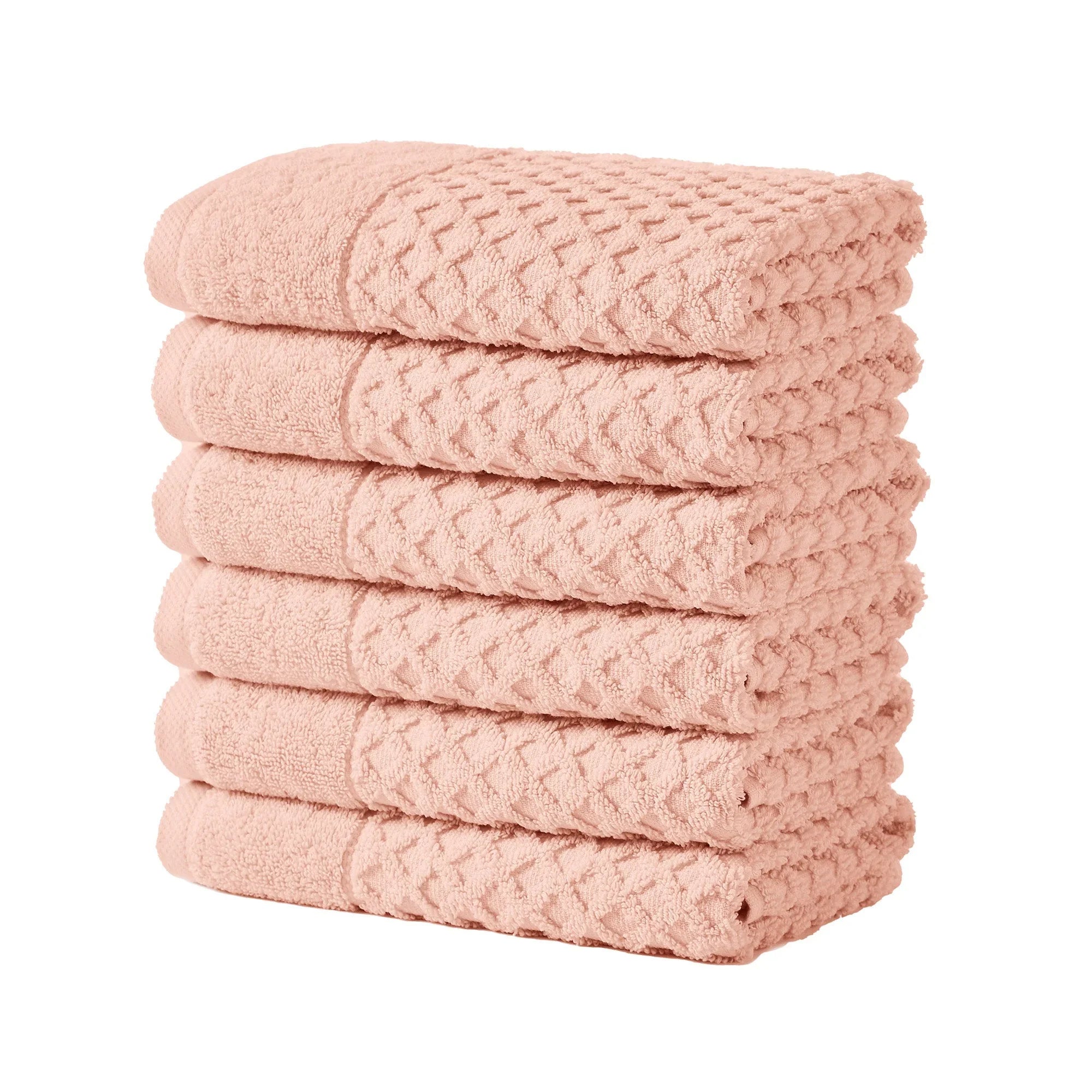 Cotton Diamond Waffle Weave Bath Towel Set - Grayson Collection Great Bay Home