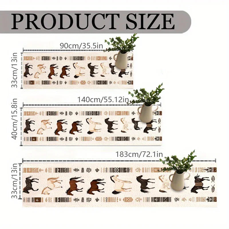 Table Runner - Rustic Polyester Western