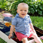 Eagle Flag Fireworks - Cornhole Board Wrap - Set of 2 Lone Star Art