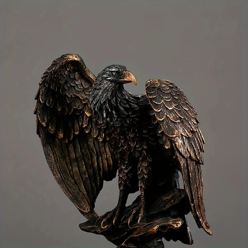 Office Grand Ambitions Eagle Roc Spread Wings Ornaments Living Room High-end Real Feeling Strong Decorative Ornaments Crafts Artwork House Of Avana