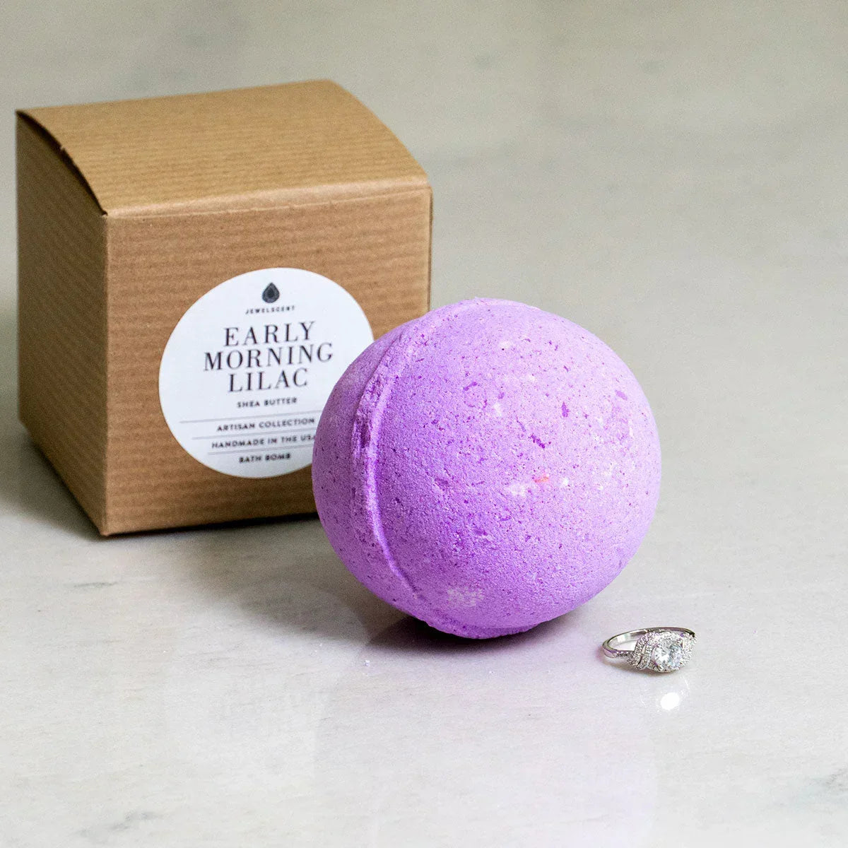 Early Morning Lilac 10oz Jewelry Bath Bomb JewelScent