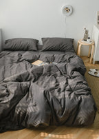 Earth Tone Bedding Set / Gray Ever Lasting