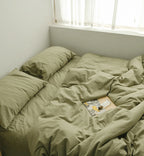 Earth Tone Bedding Set / Gray Ever Lasting