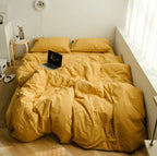 Earth Tone Bedding Set / Gray Ever Lasting