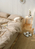 Earth Tone Bedding Set / Gray Ever Lasting