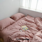 Earth Tone Bedding Set / Gray Ever Lasting