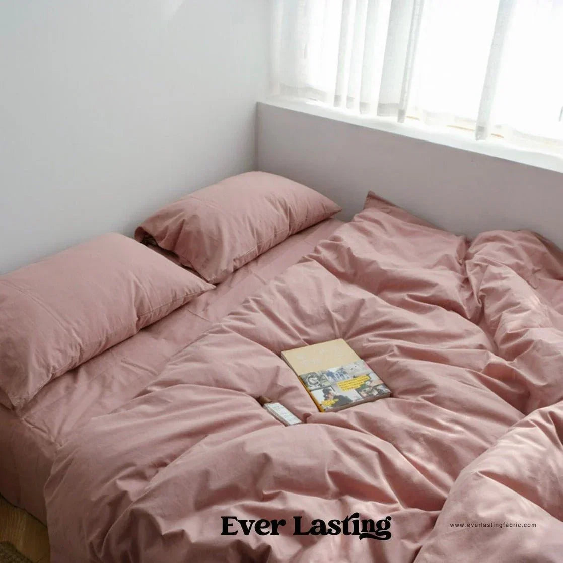 Earth Tone Bedding Set / Gray Ever Lasting
