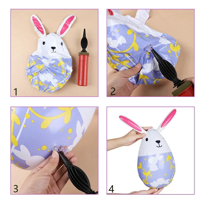 Easter Decor - Colorful Inflatable Set