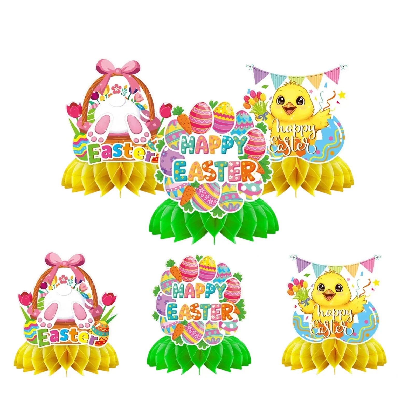 Easter Garland - Decorative Paper Egg