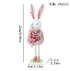Easter Ornament - Floral Ceramic Mini