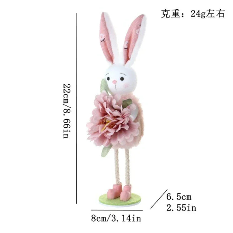 Easter Ornament - Floral Ceramic Mini