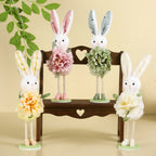 Easter Ornament - Floral Ceramic Mini