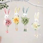 Easter Ornament - Floral Ceramic Mini