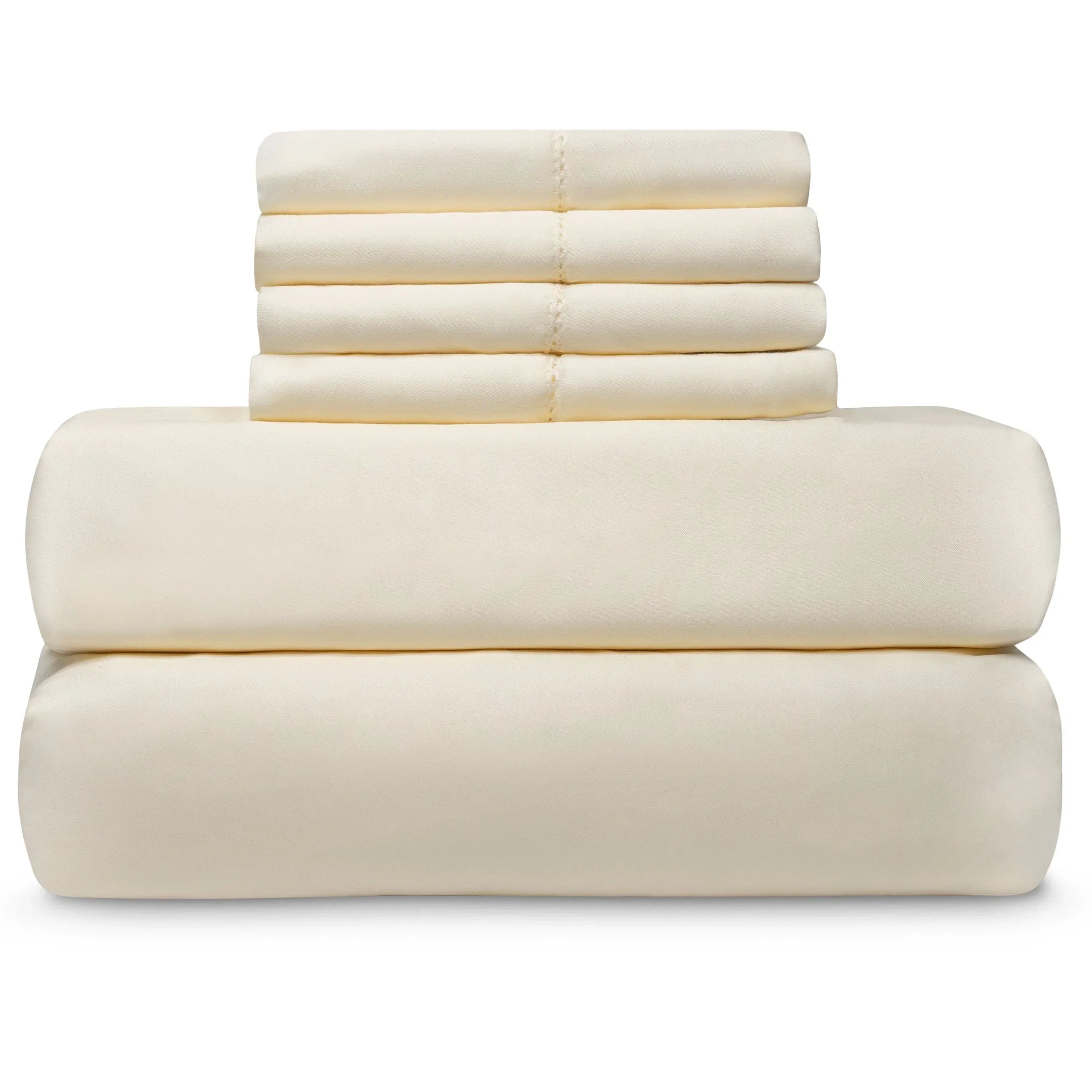 Easy Care 1,000 Thread Count Sheet Set with Extra Pillowcases Mélange Home