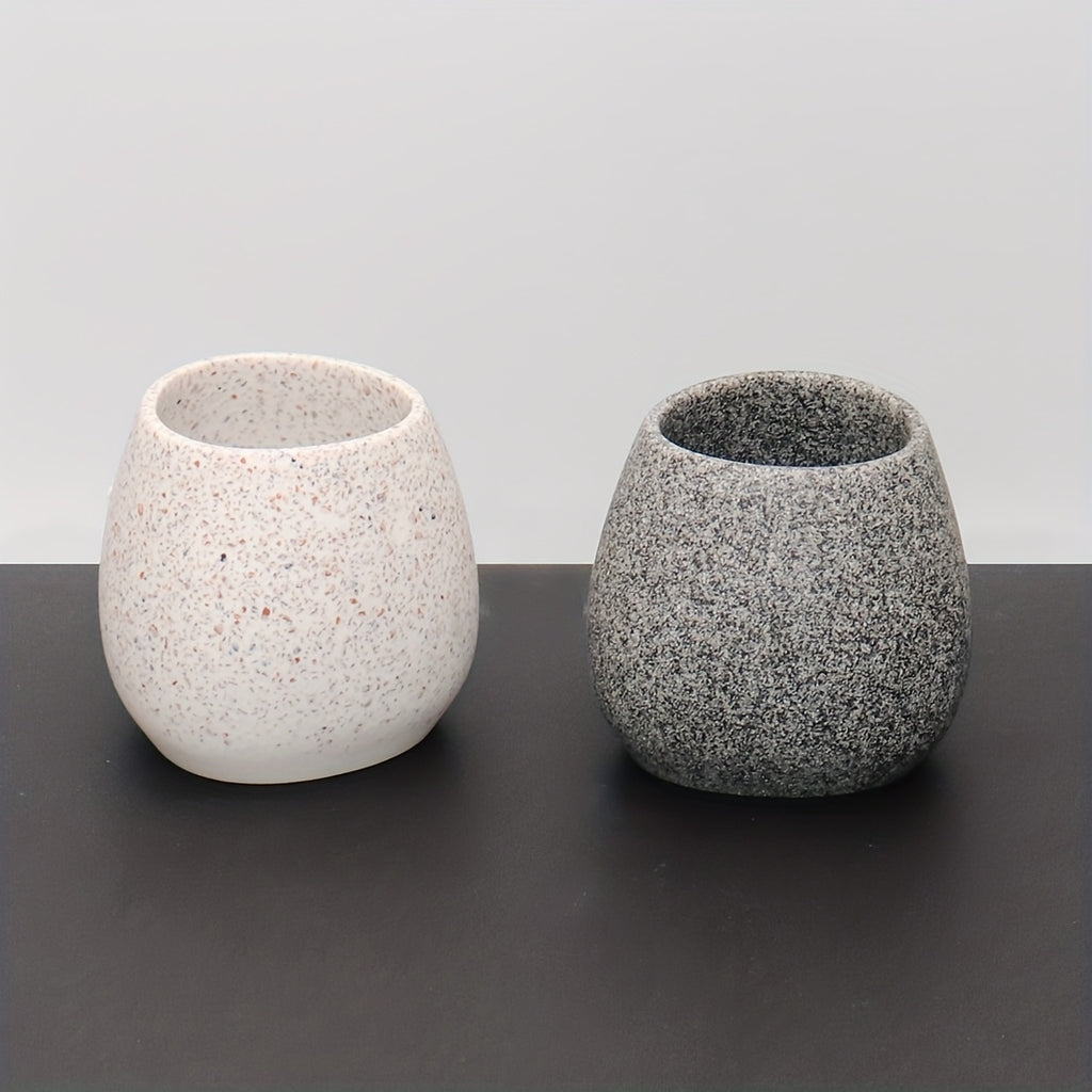 Toilet Rinse Cup - Ceramic White