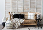 Eclipse Dip-Dyed Organic Wool Throw Pillow Kanju Interiors