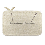 Eco Dish Washing Sponge 3 Pack - Loofah Zero Waste Outlet