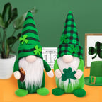 Gnome Decorations - Lucky Green Felt 2pcs