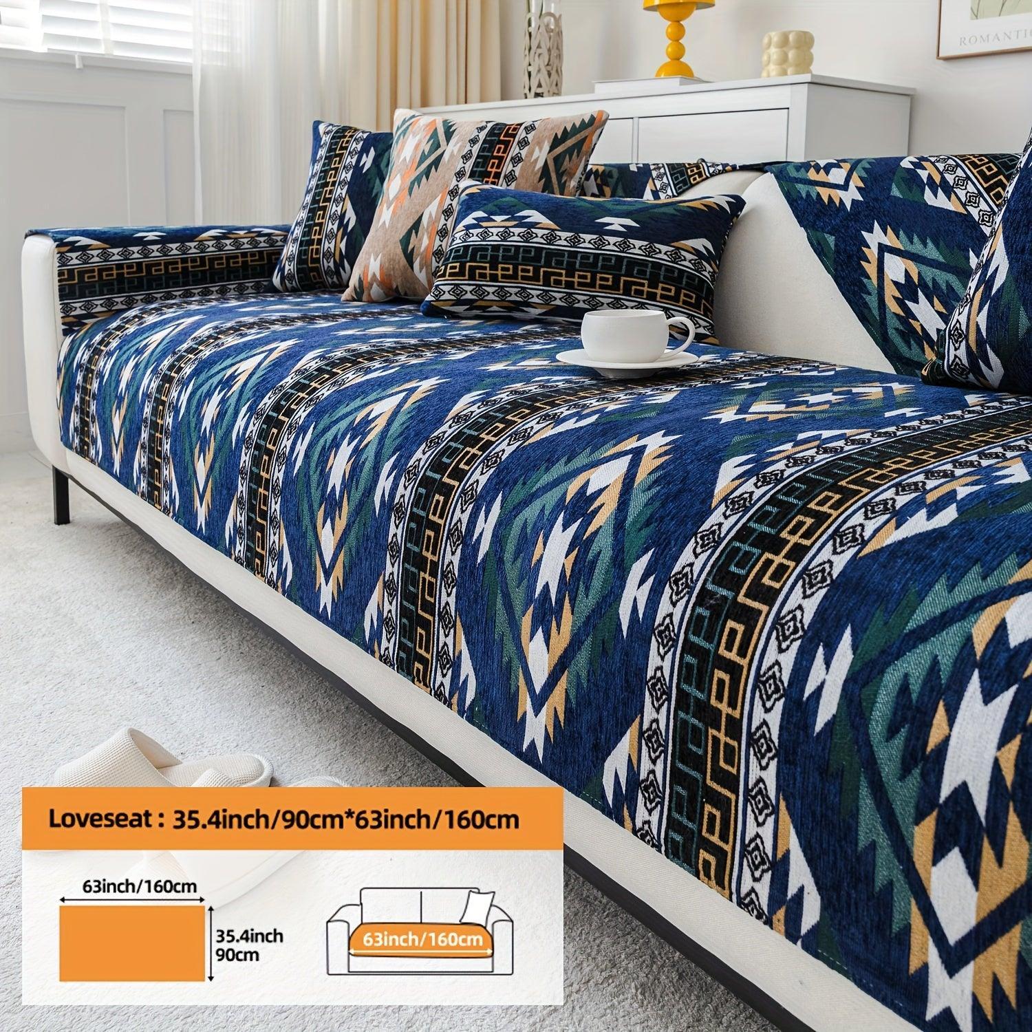 Linen Couch Slipcover | Boho Dog Proof Couch Slipcovers for All-Season topspet