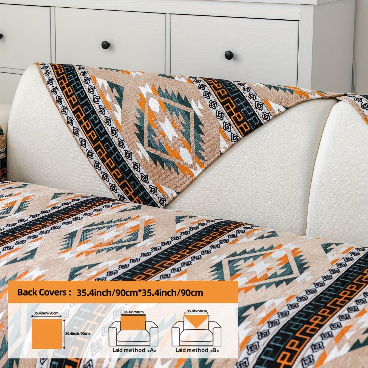 Linen Couch Slipcover | Boho Dog Proof Couch Slipcovers for All-Season topspet