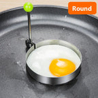 Egg Mold - Ring Shape Stainless Steel