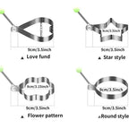 Egg Mold - Ring Shape Stainless Steel