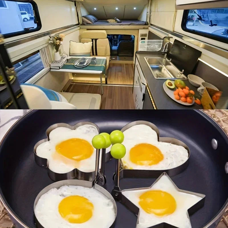 Egg Mold - Ring Shape Stainless Steel