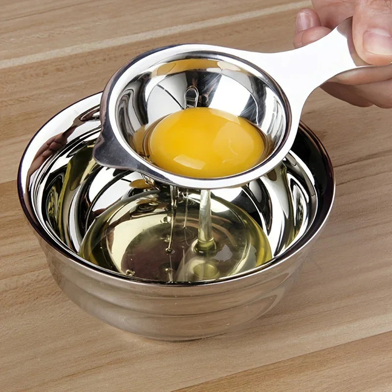 Egg Yolk Separator - Easy Stainless Steel Small