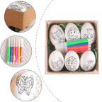 Eggs Kit - Hand-painted Cartoon Bunny Small