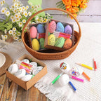 Eggs Kit - Hand-painted Cartoon Bunny Small