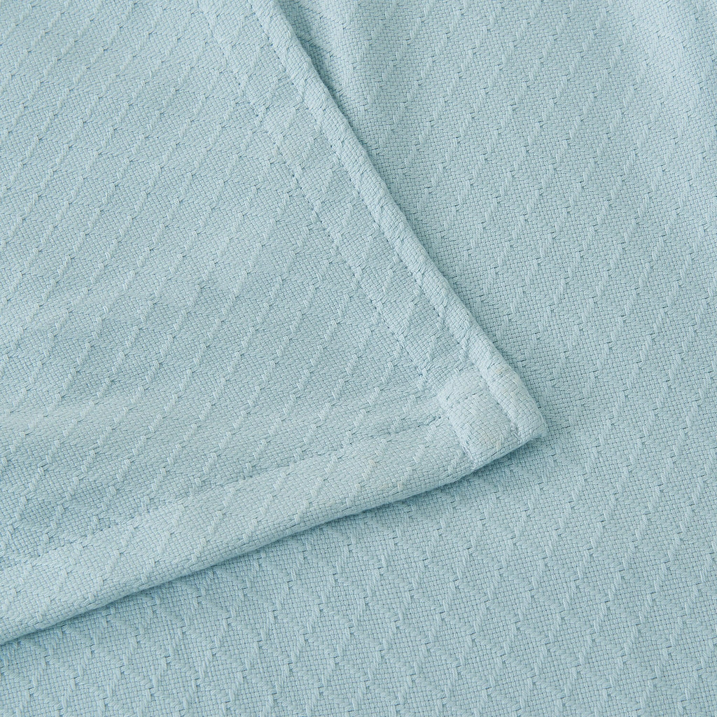 Egyptian Cotton Diamond Blanket Mélange Home