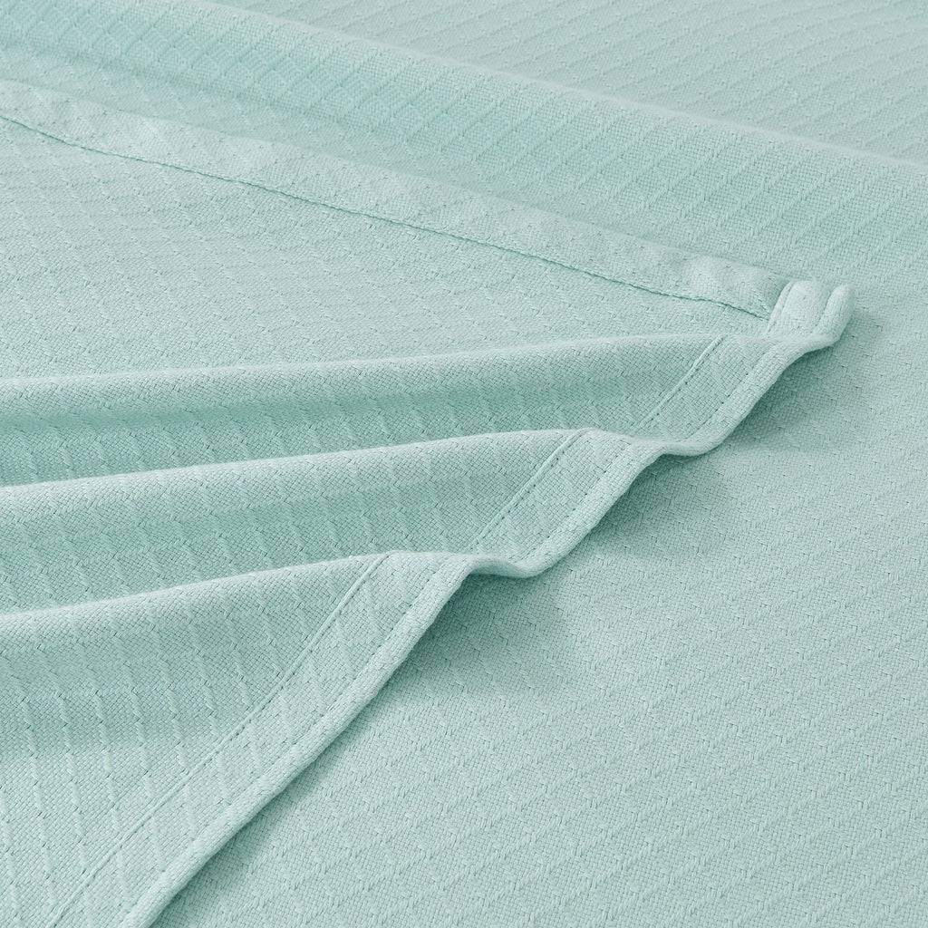 Egyptian Cotton Diamond Blanket Mélange Home