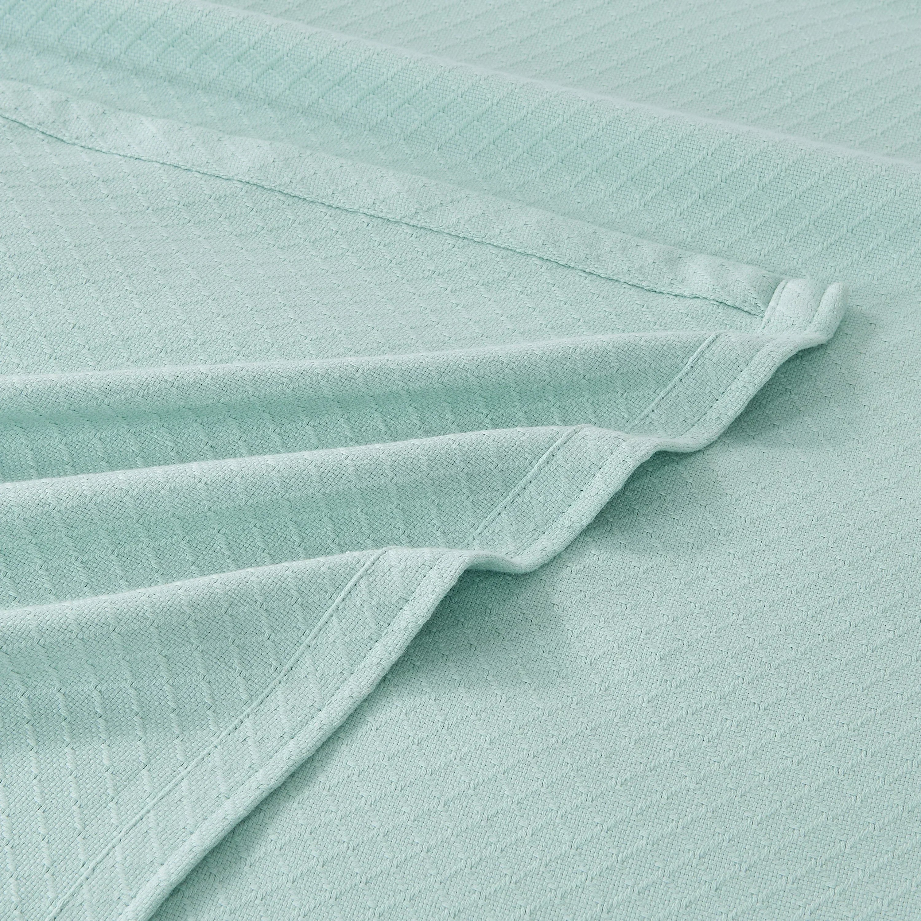 Egyptian Cotton Diamond Blanket Mélange Home