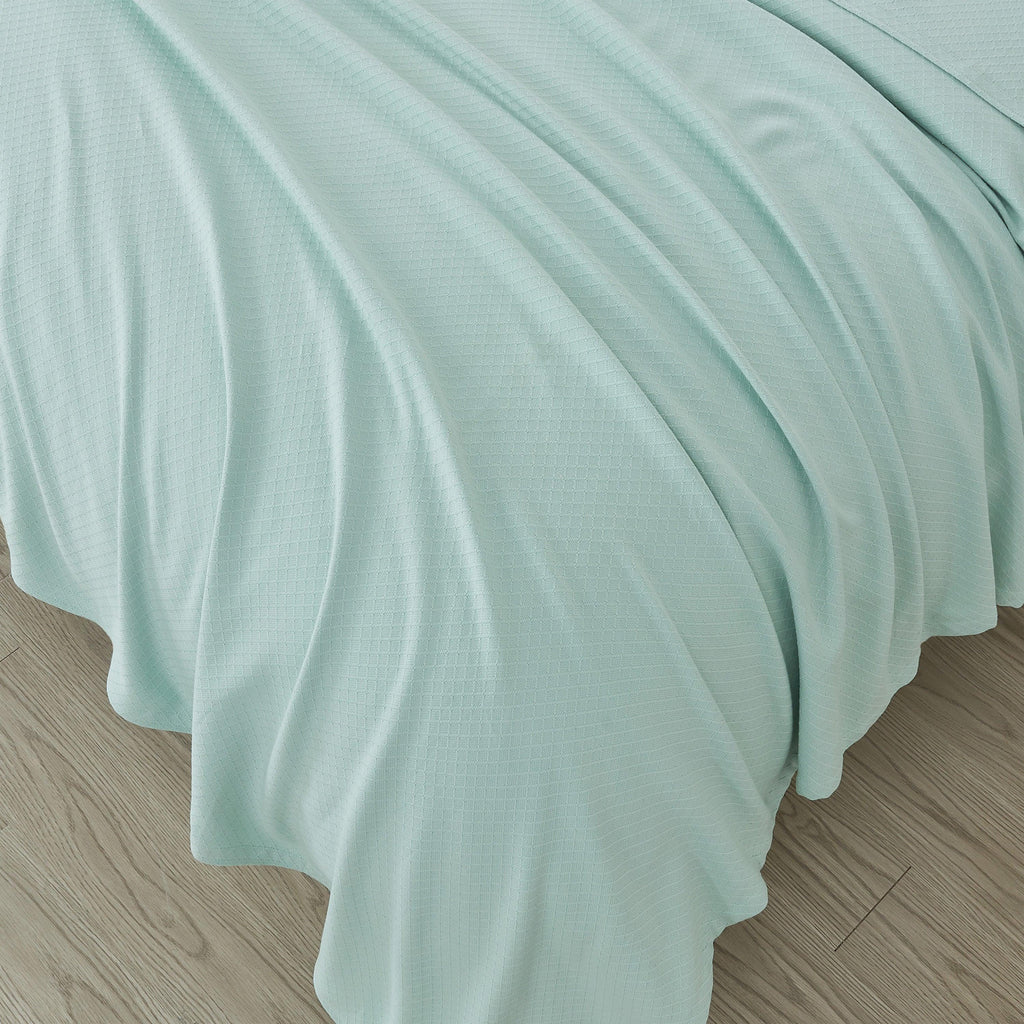 Egyptian Cotton Diamond Blanket Mélange Home