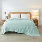 Egyptian Cotton Diamond Blanket Mélange Home