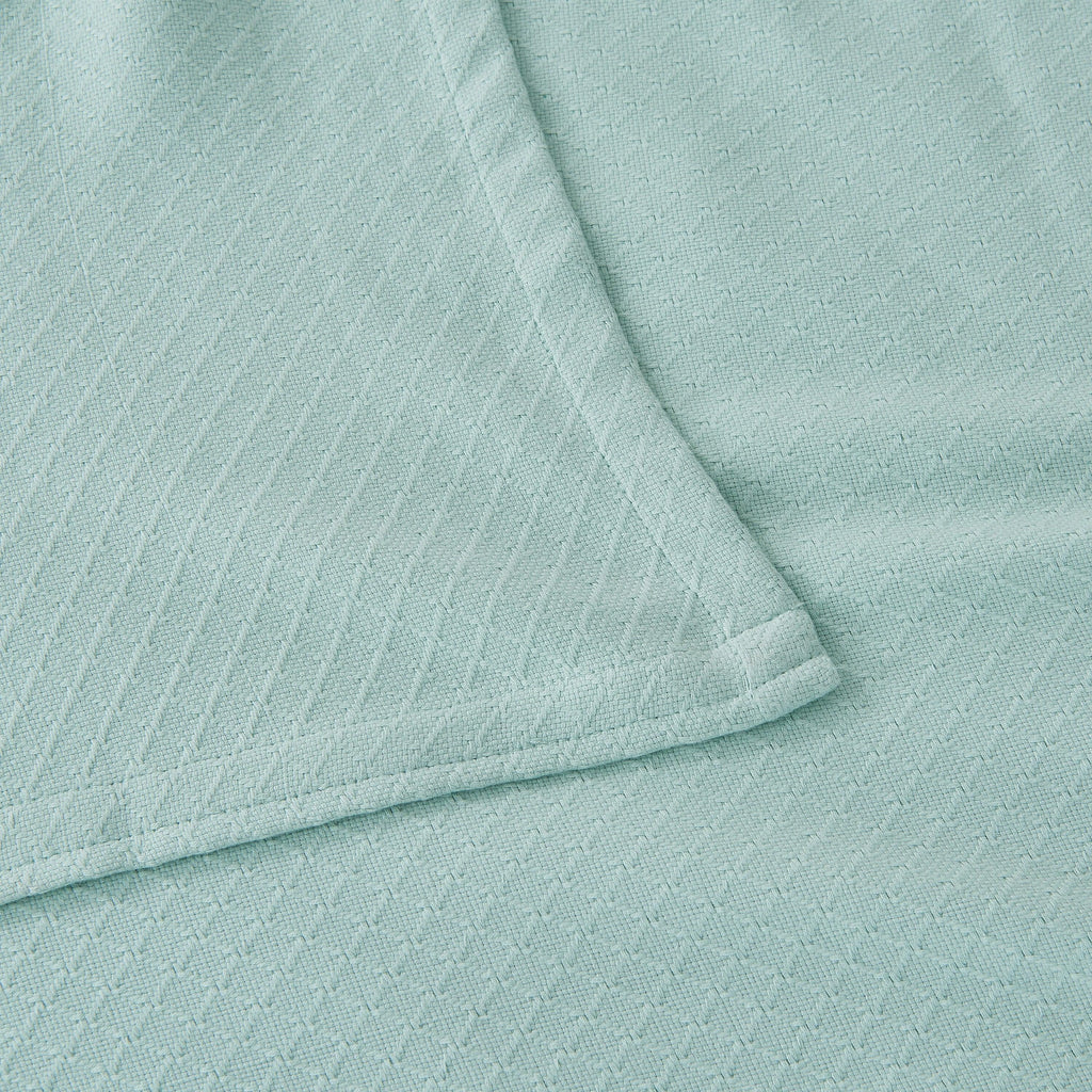 Egyptian Cotton Diamond Blanket Mélange Home