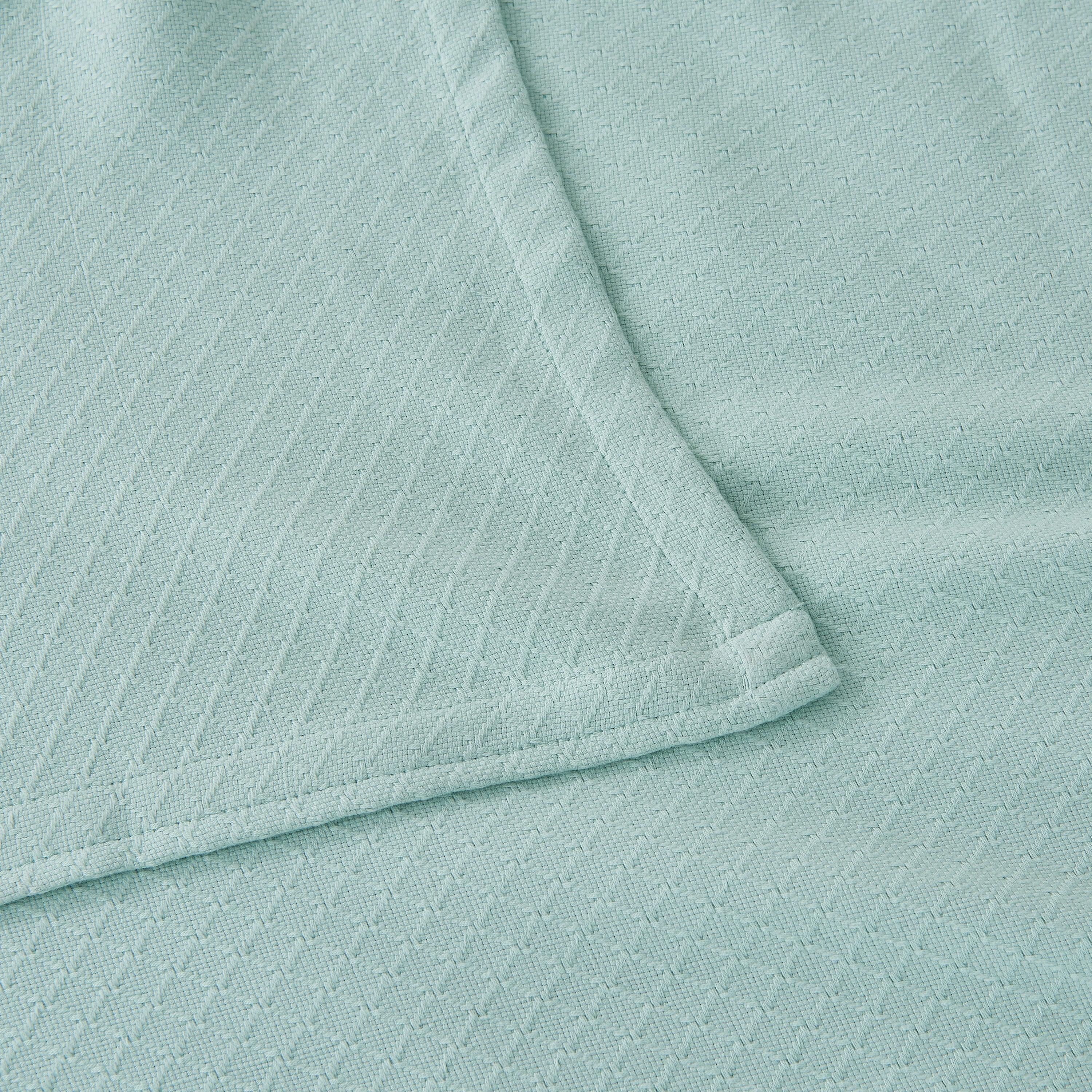 Egyptian Cotton Diamond Blanket Mélange Home
