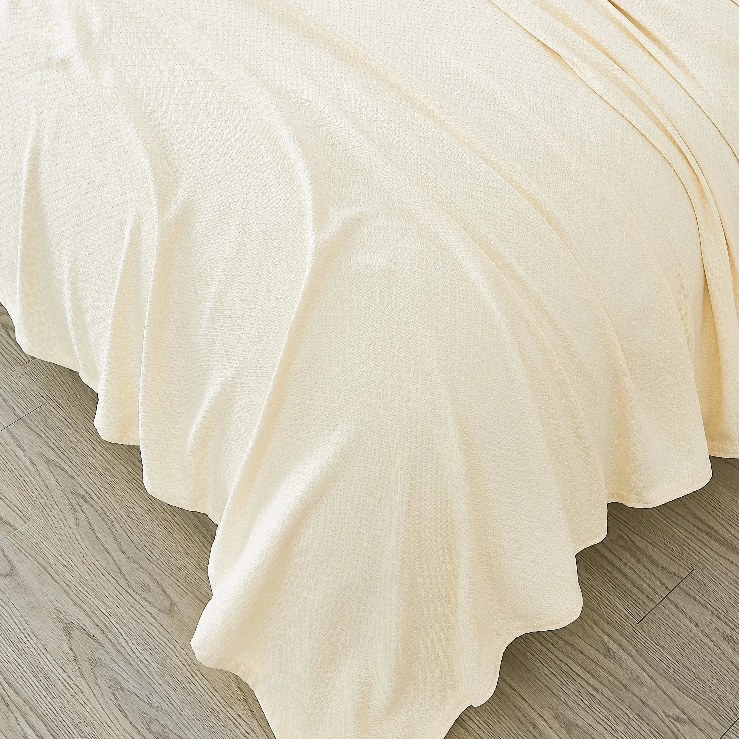 Egyptian Cotton Diamond Blanket Mélange Home