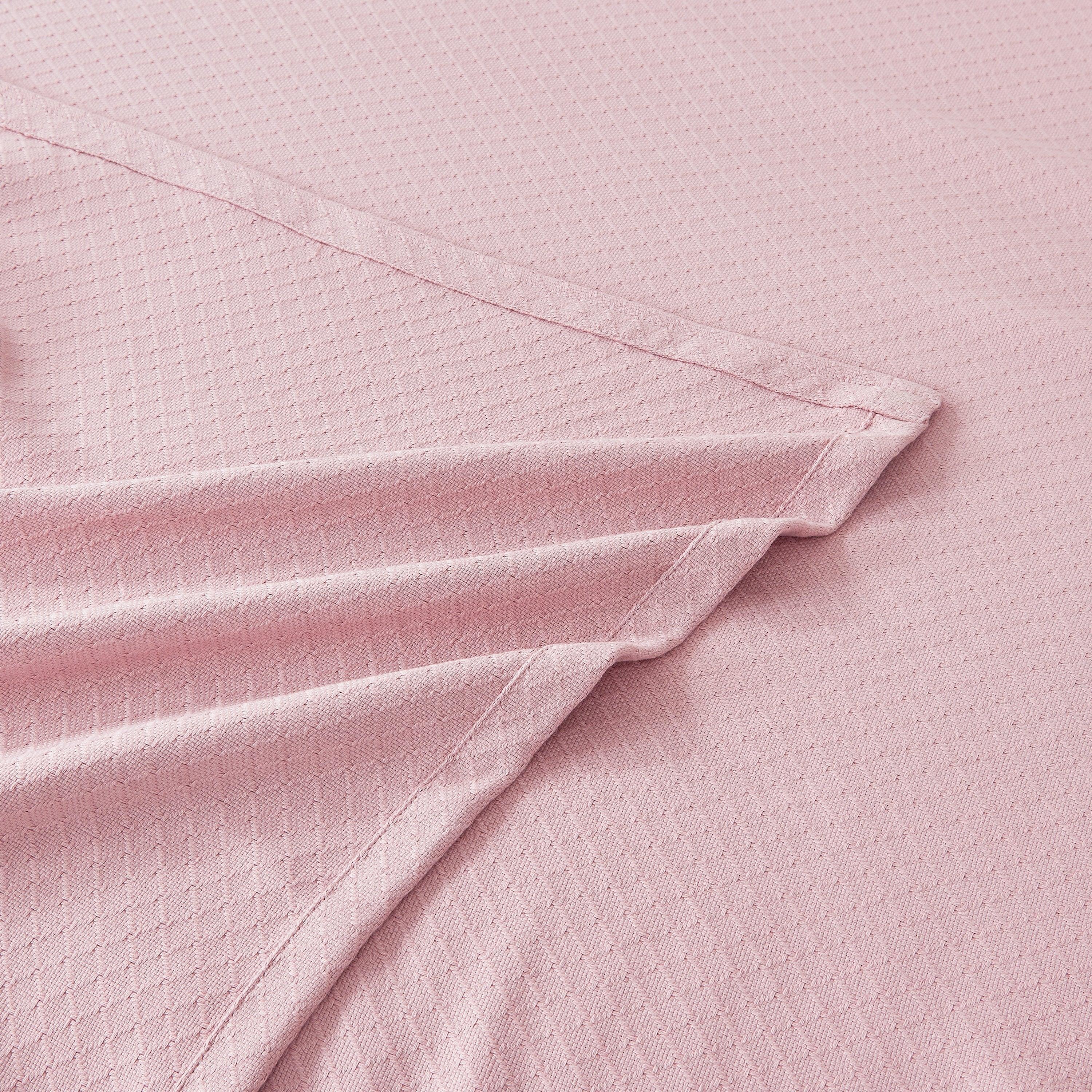 Egyptian Cotton Diamond Blanket Mélange Home