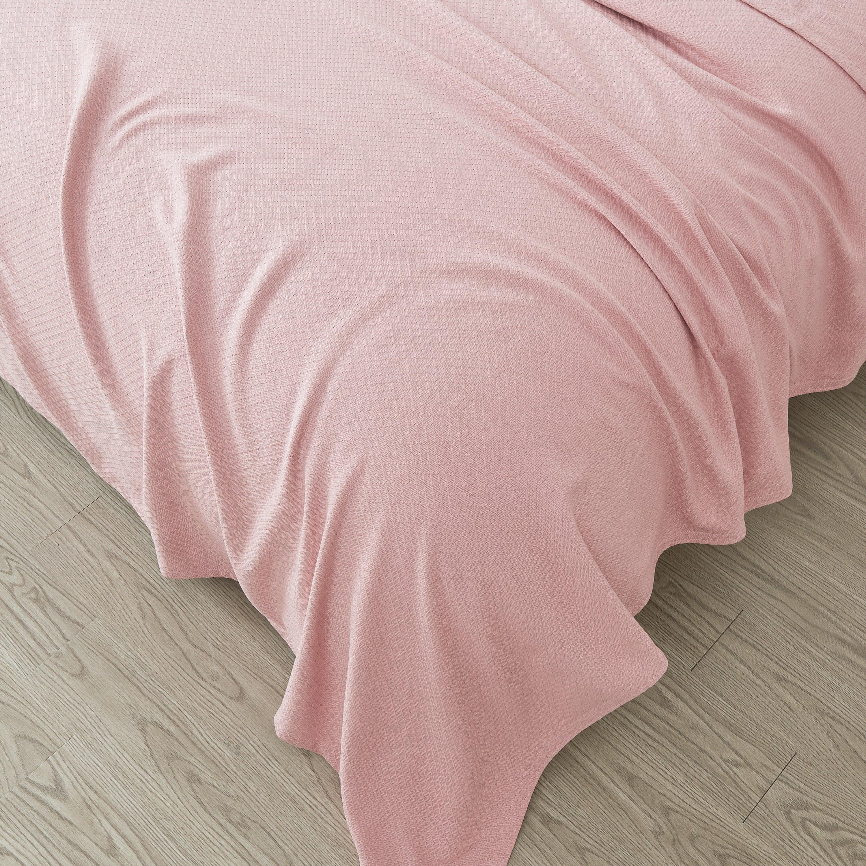 Egyptian Cotton Diamond Blanket Mélange Home