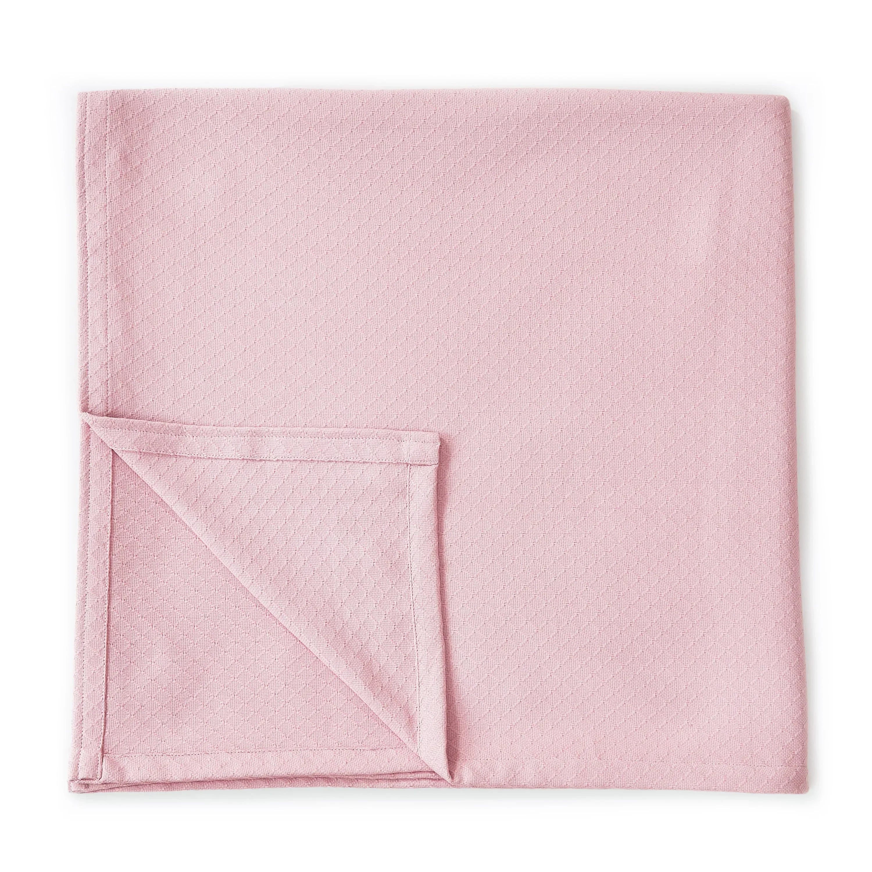 Egyptian Cotton Diamond Blanket Mélange Home