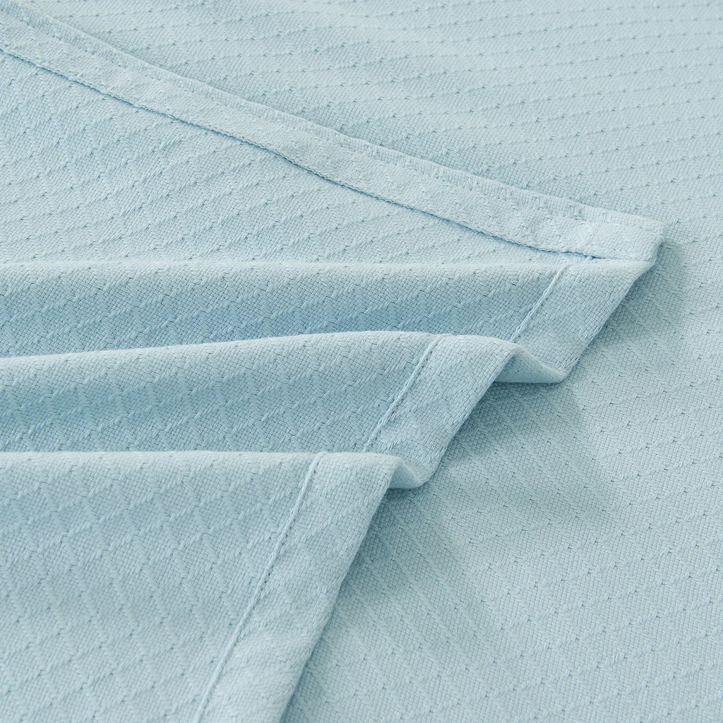 Egyptian Cotton Diamond Blanket Mélange Home