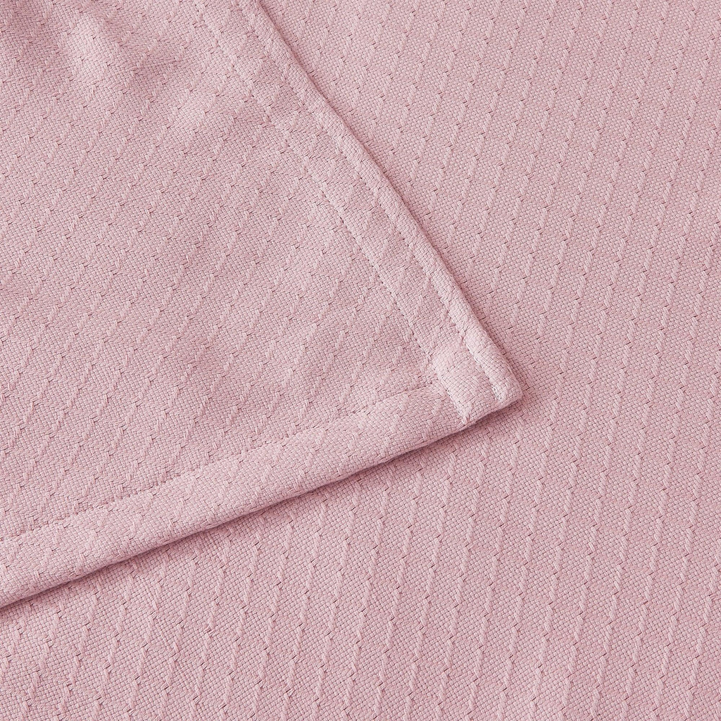 Egyptian Cotton Diamond Blanket Mélange Home