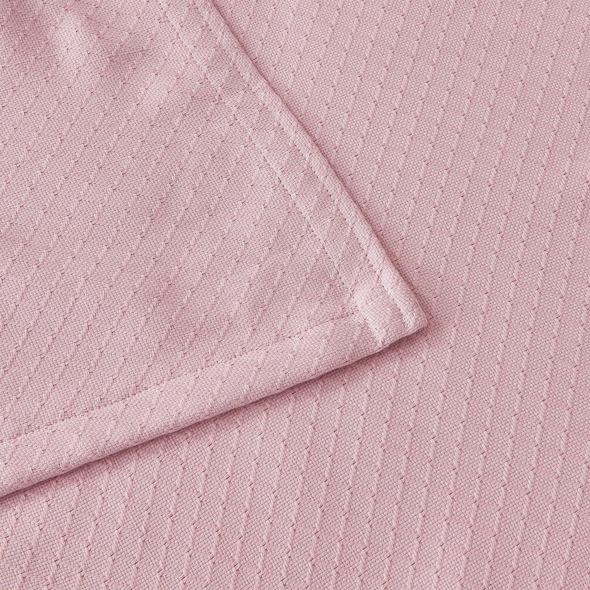 Egyptian Cotton Diamond Blanket Mélange Home