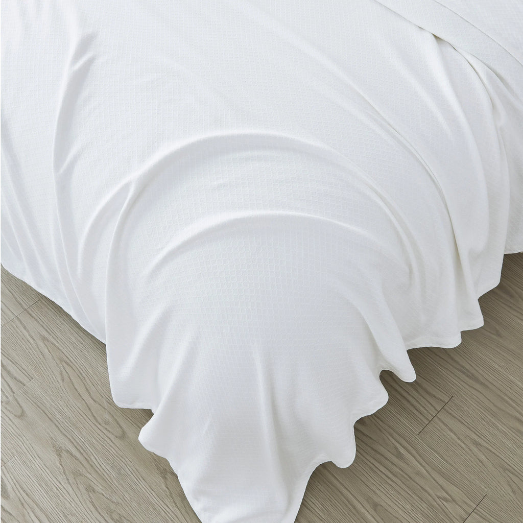Egyptian Cotton Diamond Blanket Mélange Home