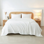 Egyptian Cotton Diamond Blanket Mélange Home