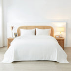Egyptian Cotton Diamond Blanket Mélange Home