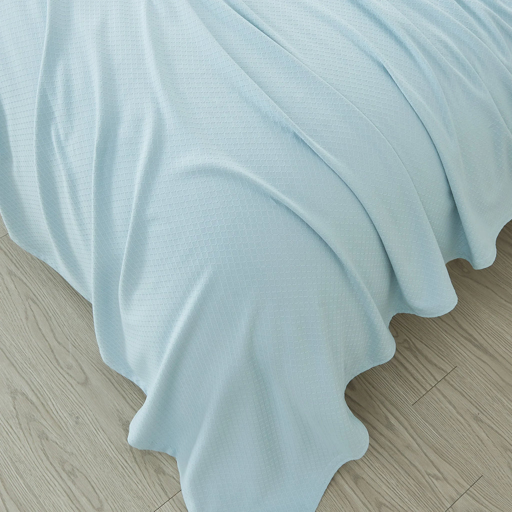 Egyptian Cotton Diamond Blanket Mélange Home