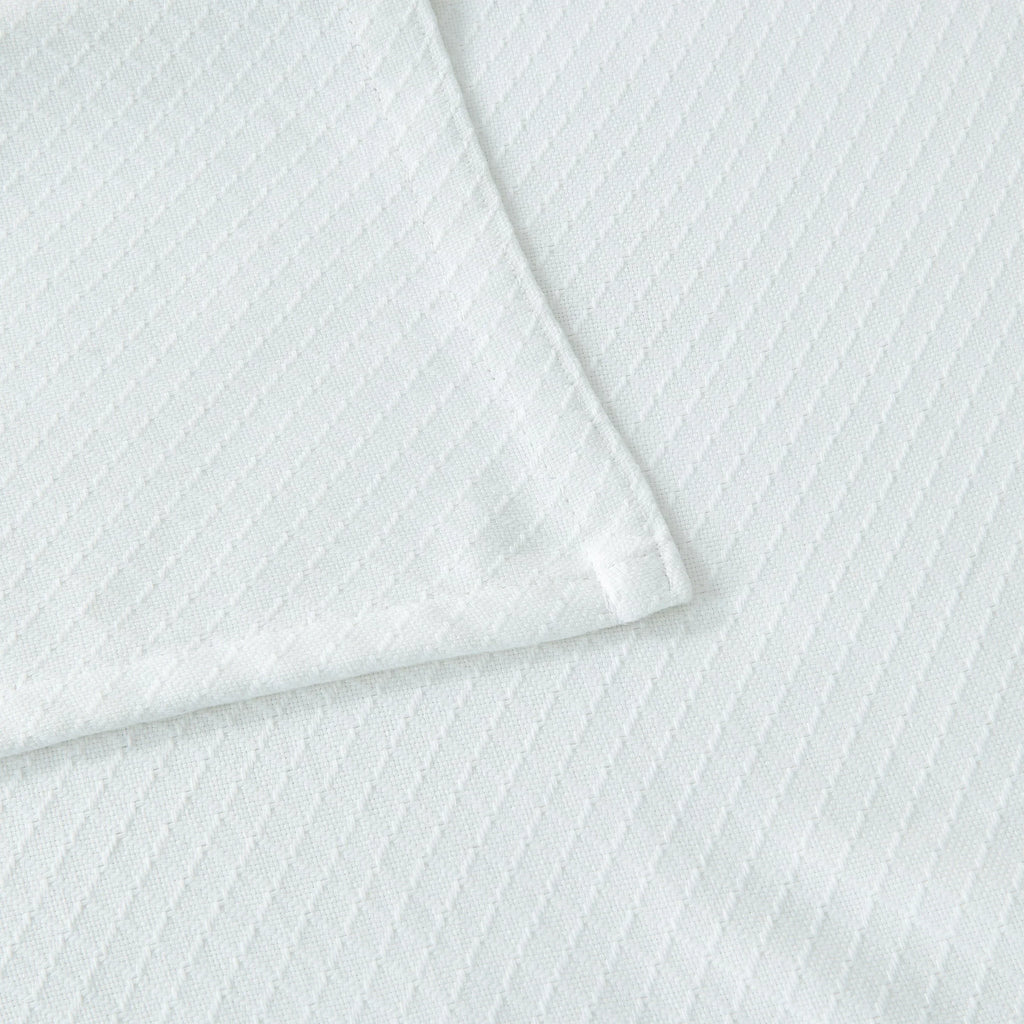 Egyptian Cotton Diamond Blanket Mélange Home