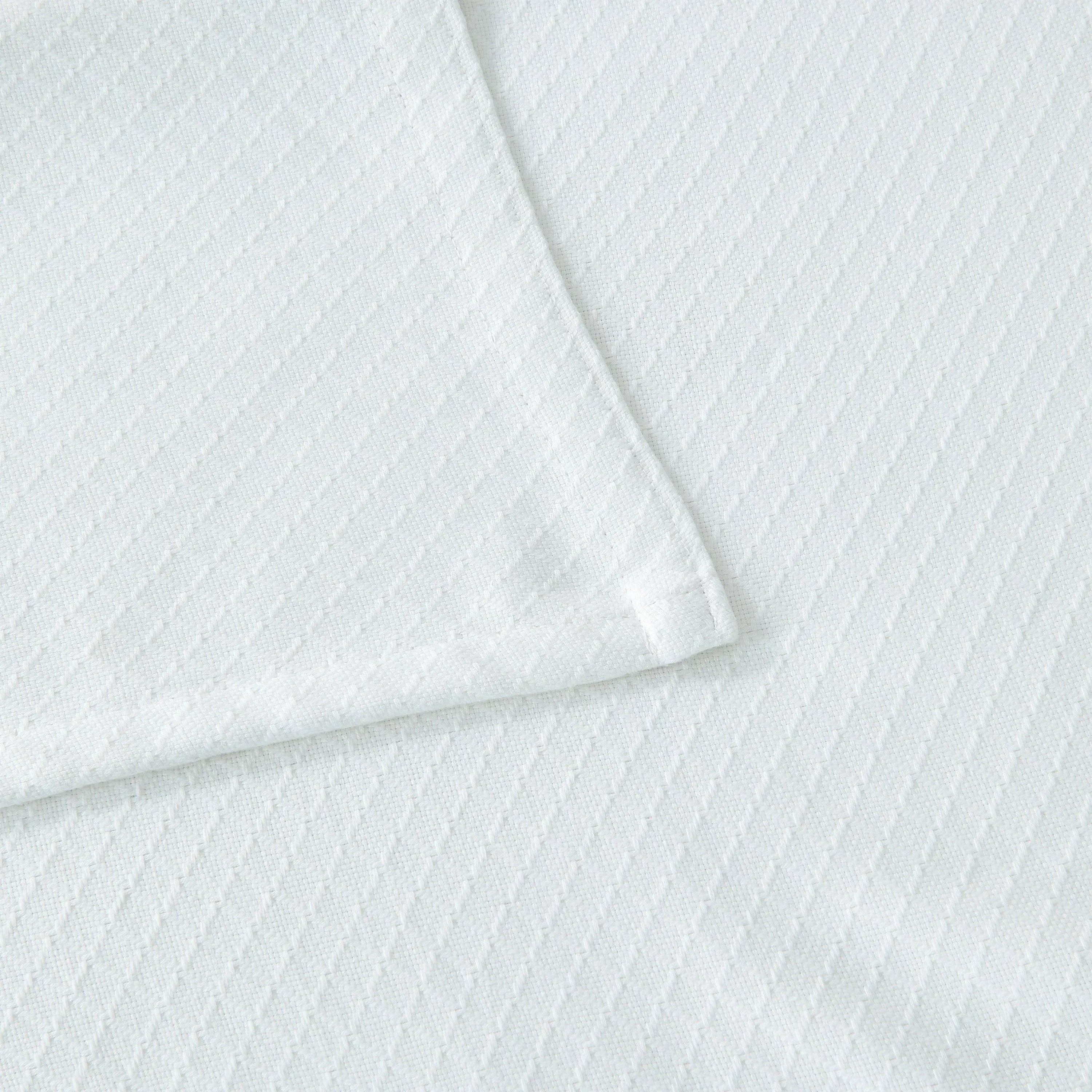 Egyptian Cotton Diamond Blanket Mélange Home